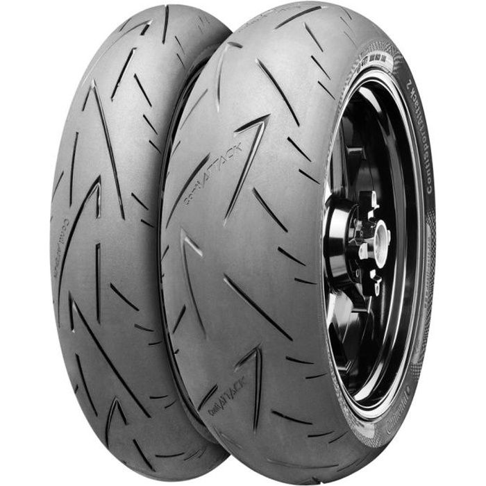 CONTINENTAL 180-55R17 73W ContiSportAttack 2 - Pneu Moto