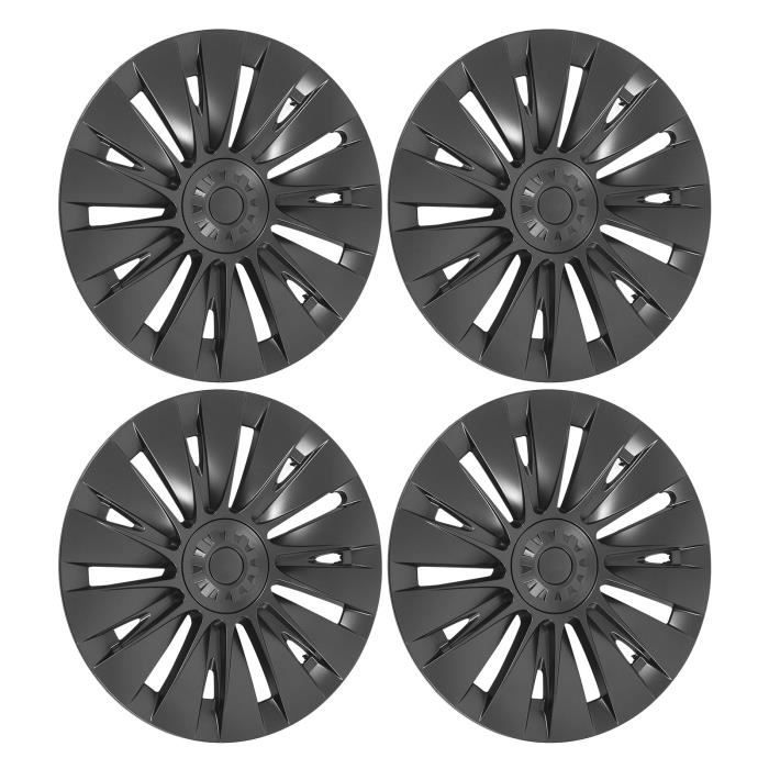 RHO- enjoliveur d'enjoliveur 4pcs Hubcaps Wheel Jante Cover Hubcaps  Remplacement pour Tesla Model Y 19in Wheels 2020 à 2023 - Cdiscount Auto