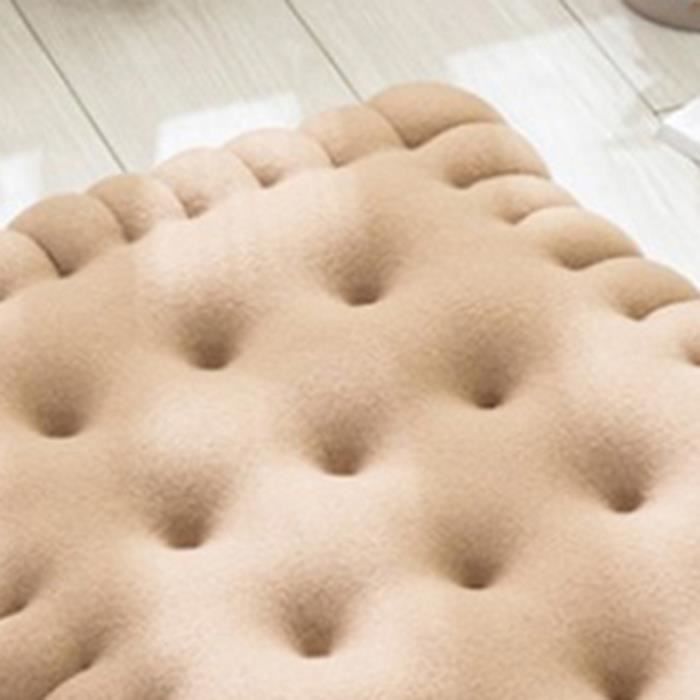 Coussin Siège Antidérapant Carré 30x40x5cm Rouge - Confort Chaise Salle à Manger
