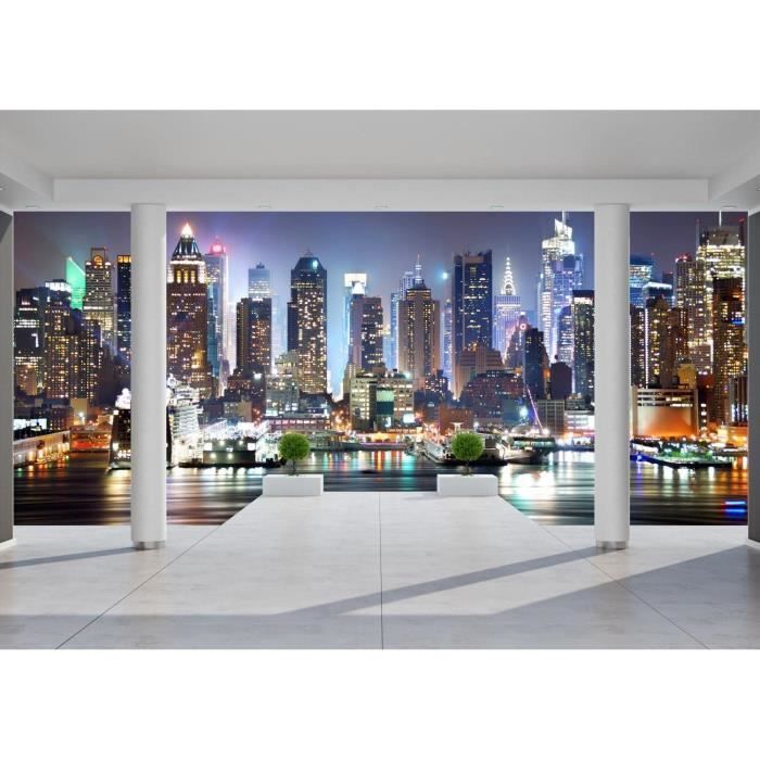 Décalcomanie Murale New York – Vue Fenêtre Sur Pont – Salon / Chambre – Prime Decals