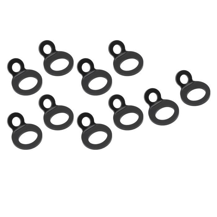 PACK DE 6 boucles d'attachement bateau kayak pagaie D anneau pour PACK DE 6 boucles d'attachement bateau kayak pagaie D anneau pour