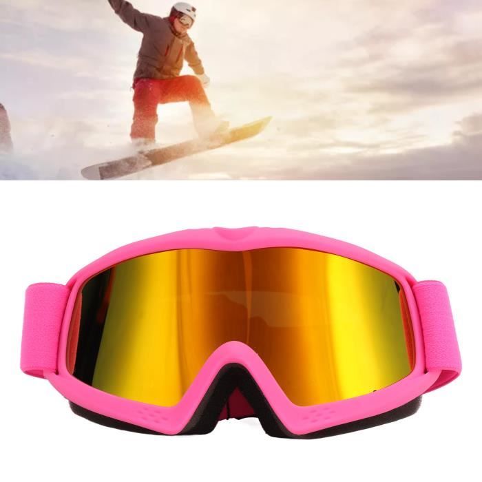 Lunettes de ski pour enfants HD enduit lentille anti - UV antichoc