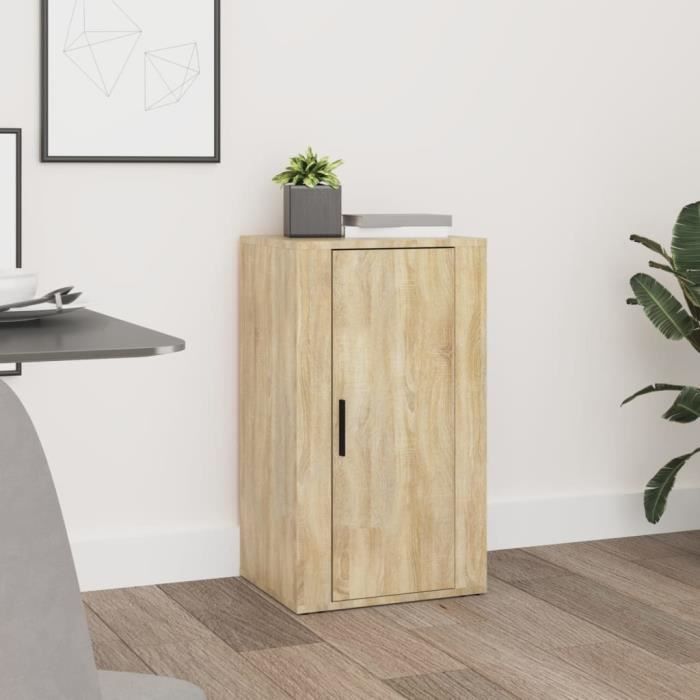 FAMIROSA Buffet Chêne Sonoma 40x33x70 cm Bois dIngénierie-415 FAMIROSA Buffet Chêne Sonoma 40x33x70 cm Bois dIngénierie-415