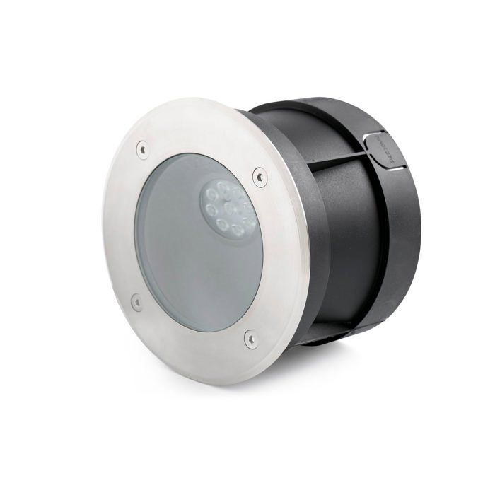 Spot encastrable extérieur - FARO BARCELONA - Salt LED - Inox 316 - IP67 - 9W 3000K