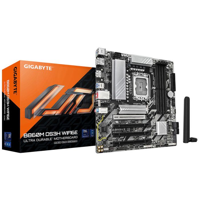 Carte mère - GIGABYTE - B860 DS3H WIFI6E - DDR5 - WIFI6E - Socket LGA1700
