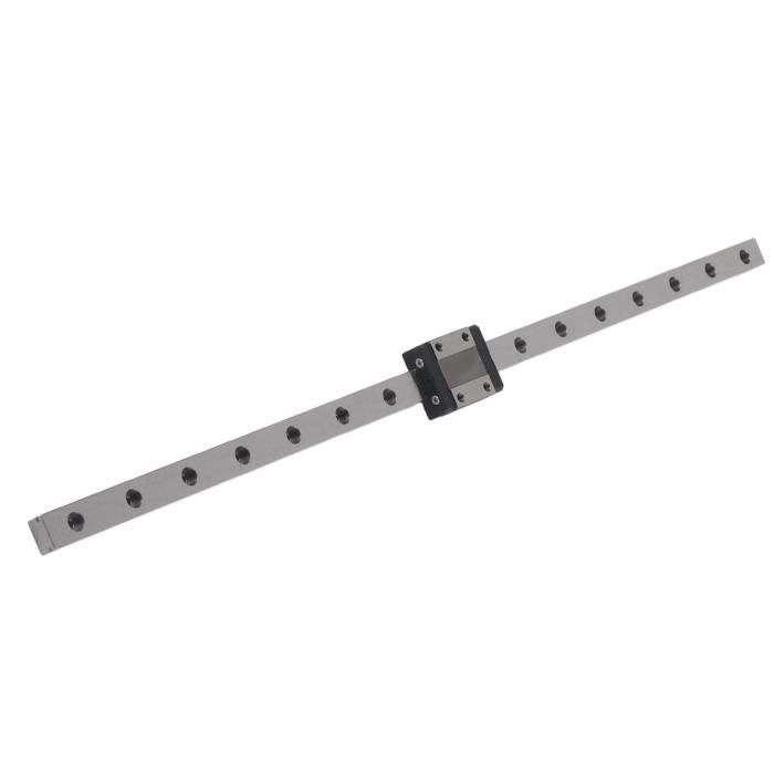 Rail Linéaire MGN7C-100-1R 100mm Avec Bloc - Pour Machine CNC, Imprimante 3D - Guidage Haute Précision - 11