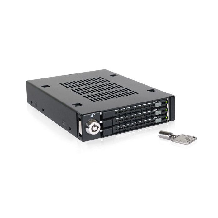 Icy Dock MB993SK B Obturateur de baie de lecteur 2 53 5 Panneau de support Neuf - vue 5
