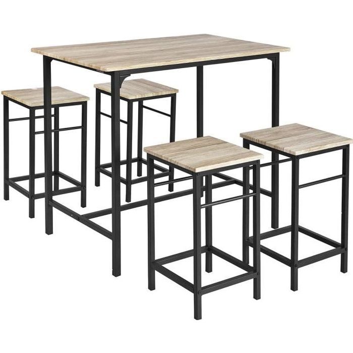 Petite Table De Cuisine Avec Tabourets Achat Vente Pas Cher