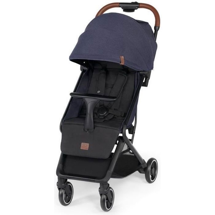 Poussette Canne Kinderkraft GRANDE PLUS - De La Naissance à 22kg - Pliage Une Main - Gris - Pratique Et Légère