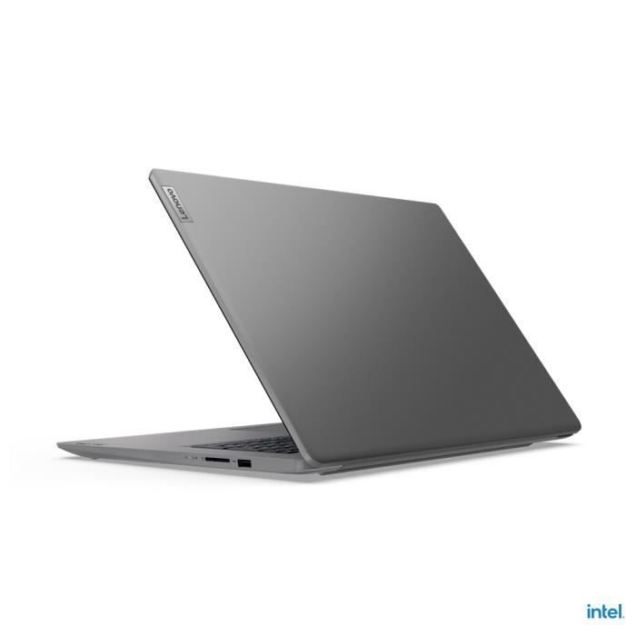 Lenovo V17 G4 IRU 83A2 – Conception de charnière à 180 degrés – Intel Core i7 – 1355U / jusquà 5 GHz – Win 11 Pro – Carte