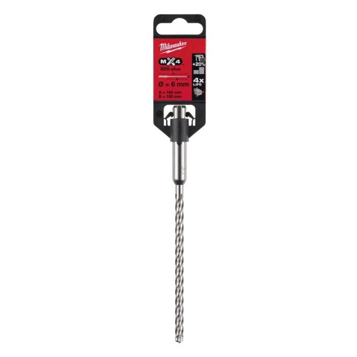 Milwaukee Mèche pour marteau perforateur - RX47x - 110 mm - Acier - Métal dur