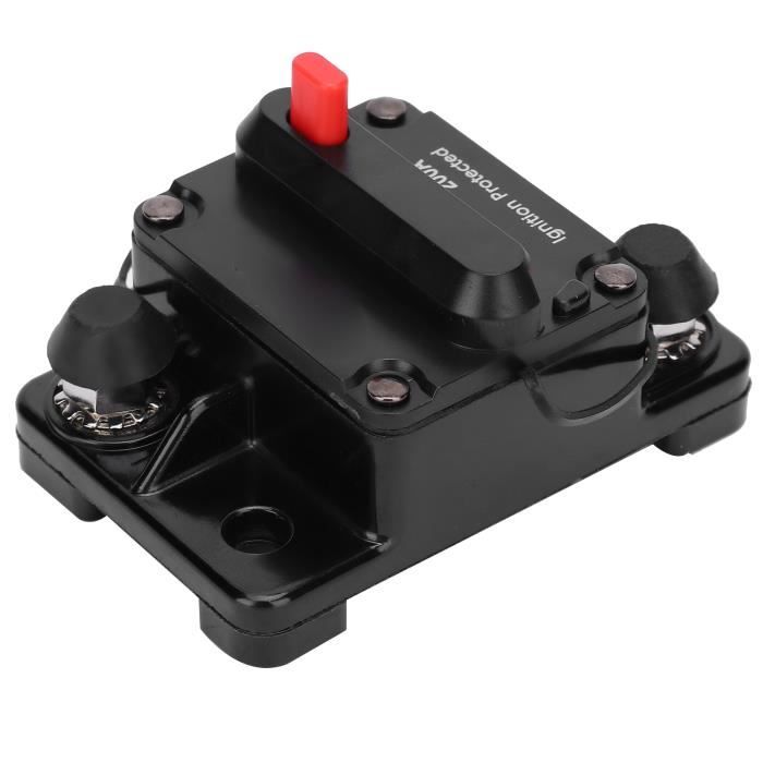 EBTOOLS Mini-disjoncteur de style lame à réinitialisation automatique, fusibles de lame de disjoncteur à réinitialisation automatique 14 V DC pour bateau de camion de voiture RV 30A vert