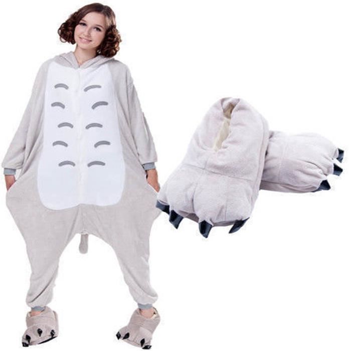 Hot Kigurumi Pyjama Anime Cosplay Costume Unisexe Adulte Combinaison Totoro Robe Cdiscount Jeux Jouets