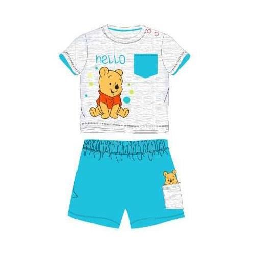 Ensemble Bebe Winnie L Ourson Disney Short T Shirt Turquoise Achat Vente Pyjama Cdiscount