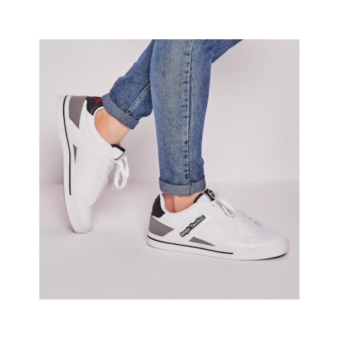 basket sergio tacchini blanche