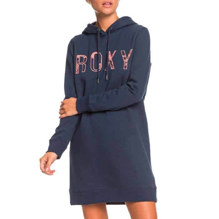 Robe Sweat Bleu Marine femme Roxy Be Rider Bleu - Cdiscount Prêt-à-Porter