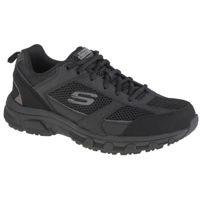Skechers Sneakers - SKECHERS - Oak Canyon-Verketta 51898-BBK - Homme - Dessus synthétique - Fermeture lacets
