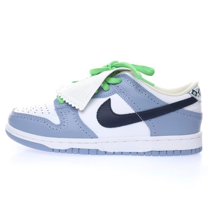 Basket Ni-ke Dunk Low white midn Femme et Homme 313170-141 Blanc - Cdiscount Chaussures