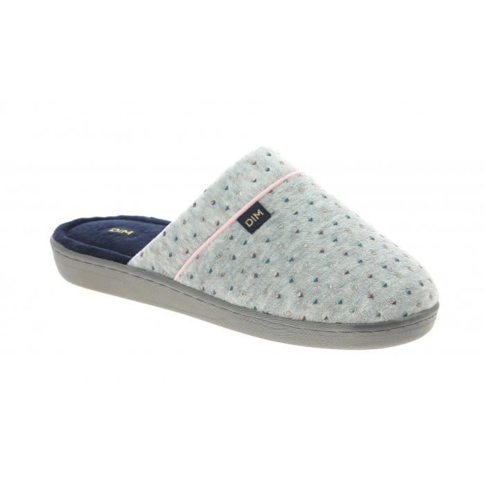 DIM IN Mules D Tatine Gris Fille Gris Cdiscount Chaussures