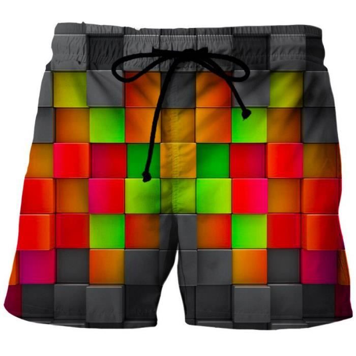 Short De Fitness Homme Séchage Rapide - Respirant Léger Pour Course Plage Sport - Tailles M à 4XL