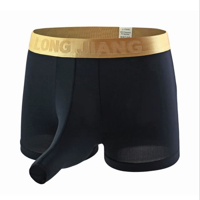Boxer shorty Ice inj Homme Calecon ouvert elephant antarctique Slip sexy Noir F9001 Blanc Cdiscount Pret a Porter