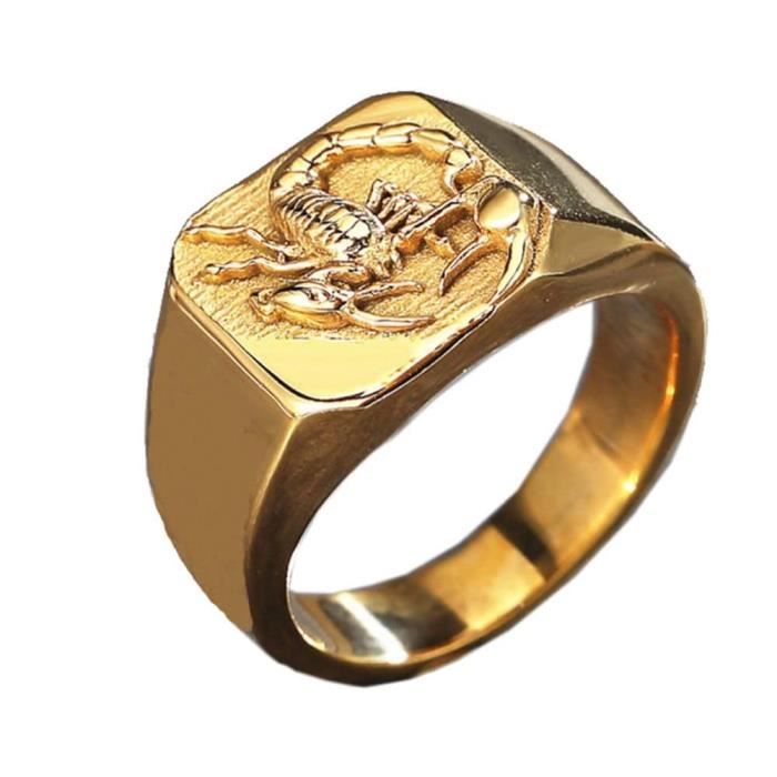 Bague discount homme inoxydable