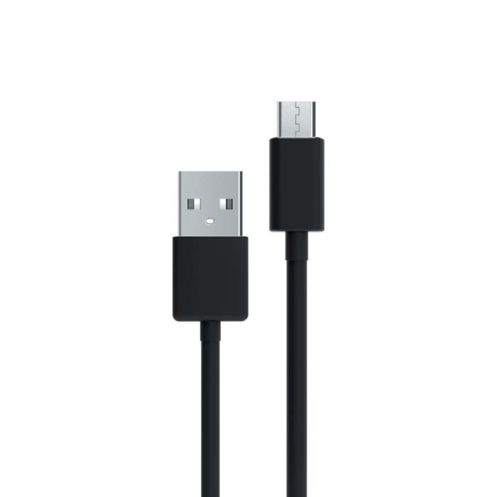 Câble USB-A vers Micro-USB 3M Noir - MYWAY - Filaire - 3 M