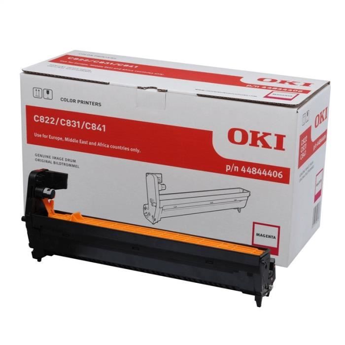 OKI Kit tambour 44844406 - Compatible C822 - Magenta - Standard 30.000 pages