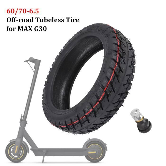 ROUE PNEU POUR Scooter Électrique Nid D'Abeille 60/70-6.5 10x2,5 Diam