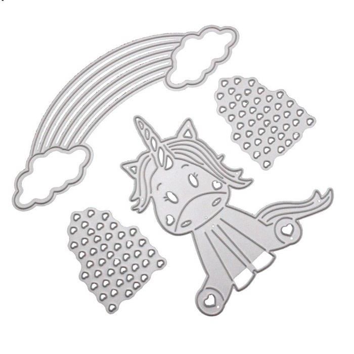 PeriwinkLuQ 0–9 Numérique En Métal De Coupe Dies Pochoirs