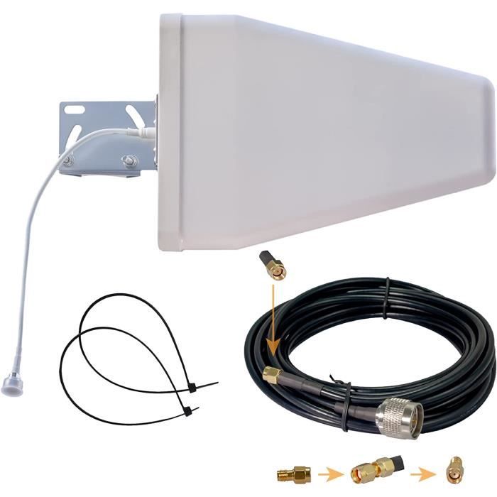 700-3700Mhz Longue portée Antenne Externe 5G 4G WiFi pour Tous Les opérateurs EU Les Bandes cable RF 5M29