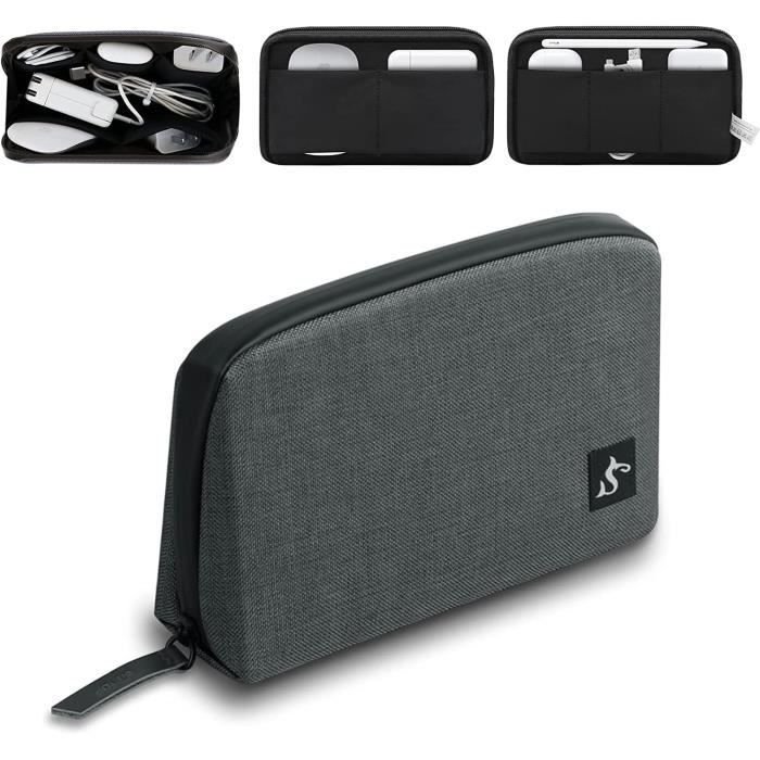 Sac Organisateur Câbles De Voyage - Petit Sac Technique Étui Portable Étanche - 11