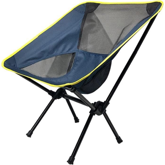 Fauteuil De Camping Pliable Chaise Pliante Anth Avec Porte-gobelet - Charge 130 Kg, Tissu Oxford, Compacte, Idéale Camping, Pêche, événements Fauteuil Peche