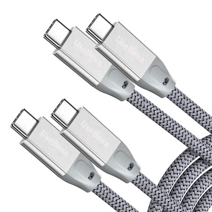 Silkland Câble USB C 3.2 Gen 2 X 2, Câble De Transfert De Données USB C