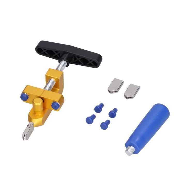 Coupe-Verre Professionnel 3-15 Mm – Outil Multifonction Pour Verre, Carrelage Et Céramique + Lames De Rechange