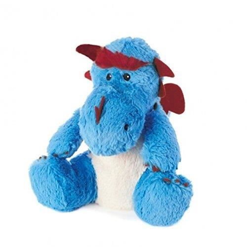 Peluche Chauffante Warmies Dragon Bleu • Lavande Française • Micro-ondable • Taille Junior • Détente Garantie