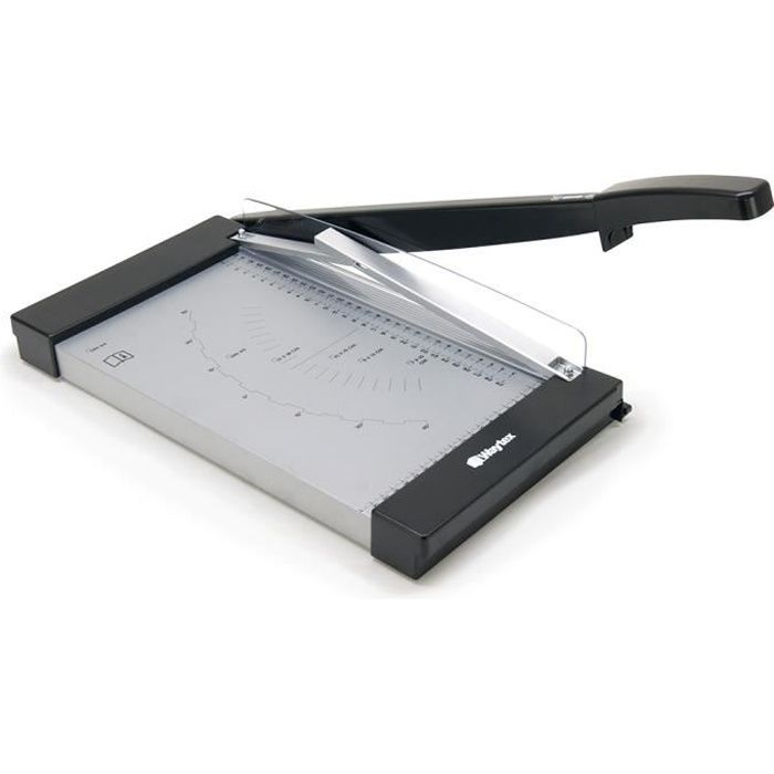 Massicot Guillotine Professionnel - Coupe 40 Mm (400 Feuilles), Largeur 40-315 Mm, Pour Papier, Carton, PVC