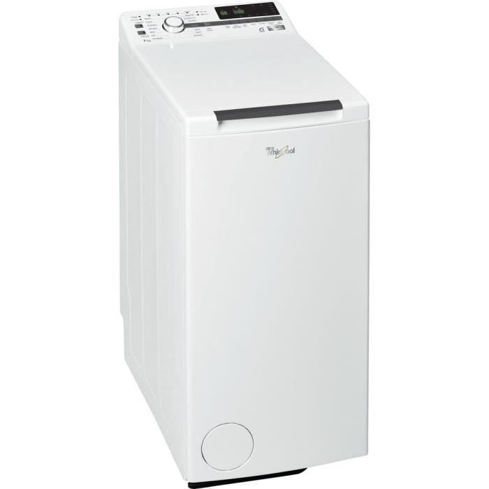 Whirlpool TDLR 70230 Lave Linge 7 kilograms 1200 rpm Classe 618246 Cdiscount Electroménager