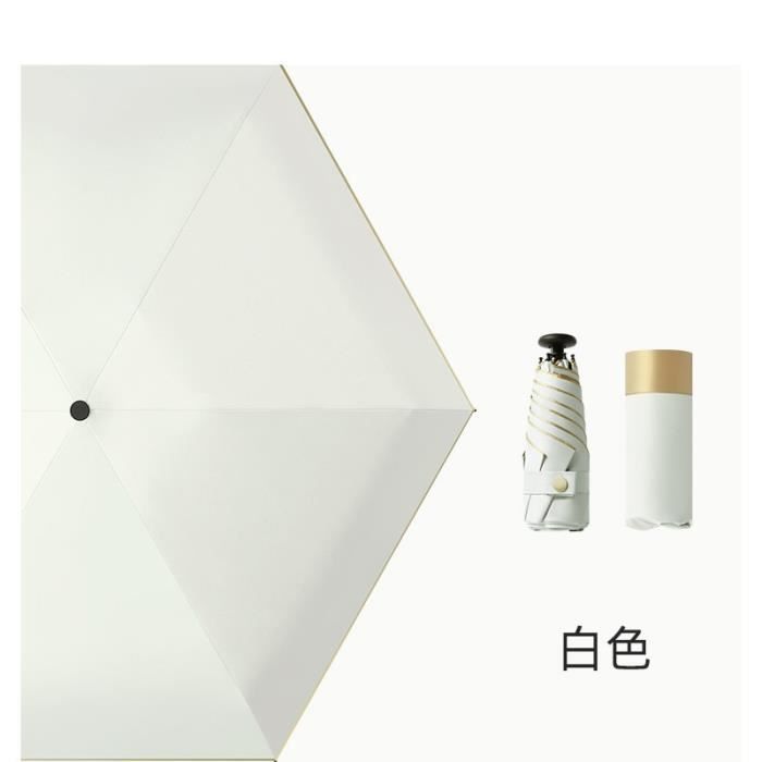 BW24529-Mini Parapluie De Luxe U00e0 6 Plis Pour Femmes. Parasol Anti Uv