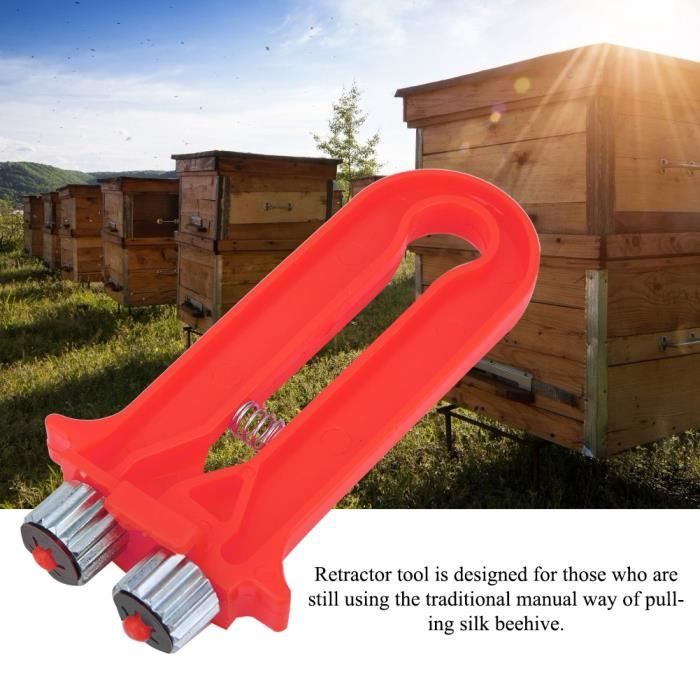 Tendeur De Fil Pour Ruche - Outil Apiculture En Acier Inoxydable Et Bois - Pour Tendre Les Cadres De Cire Efficacement