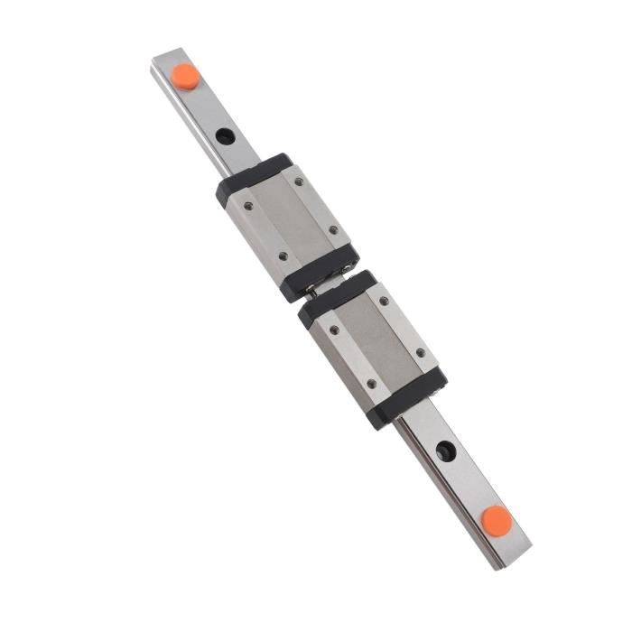 Kit De Guidage Linéaire CNC 16mm X 270mm - 2 Rails Et 4 Chariots, Couleur Rose, Pour Impression 3D Et Fraisage