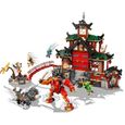 LEGO® NINJAGO 71767 Le Temple Dojo Ninja Set Maîtres du Spinjitzu, Jouet Enfants +8 Ans-1
