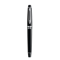 Stylo Plume Waterman Ancien - Noir, Bouchon Argenté, à Cartouches - Occasion, Parfait Pour Collectionneurs