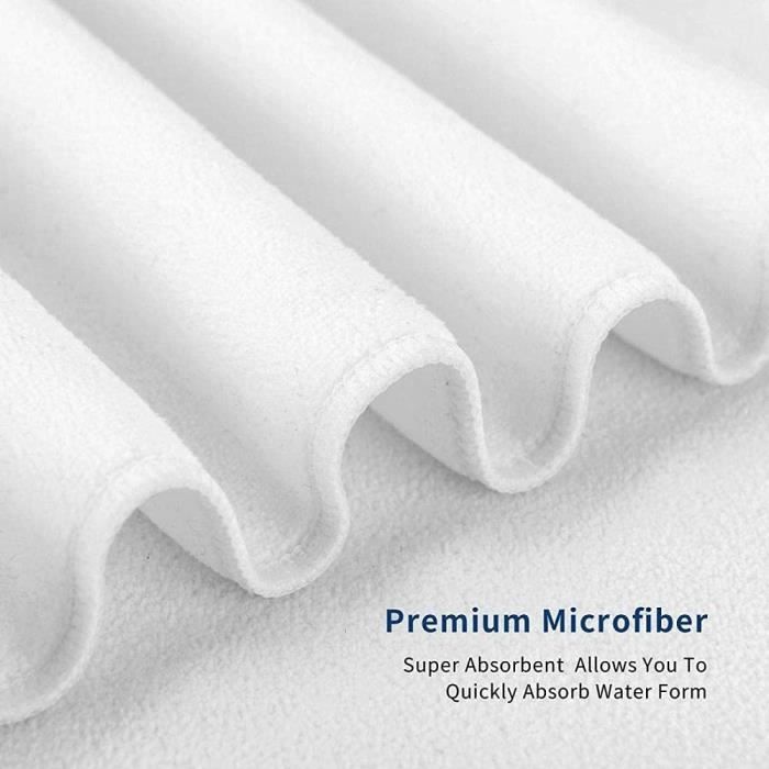 Serviette De Bain Microfibre Cochon - 130x80 Cm, Ultra-absorbante, Double Face Motif/polaire - 7