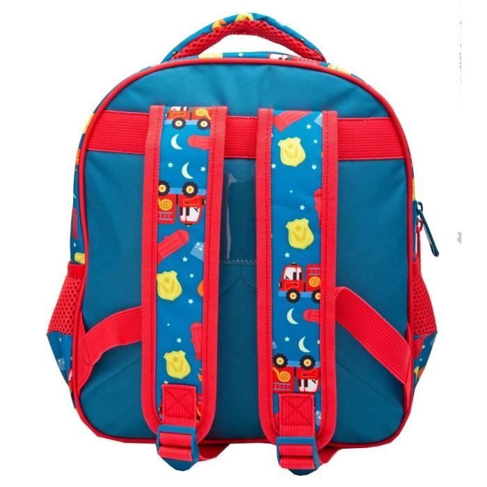 Sac à sales dos pompier maternelle