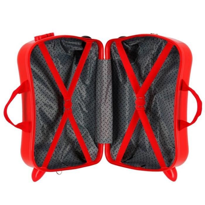 Valise à Roulettes Enfant Spider-Man Venom - 42x31x18 Cm - Polyester Imperméable, 2 Roues, Barre Télescopique