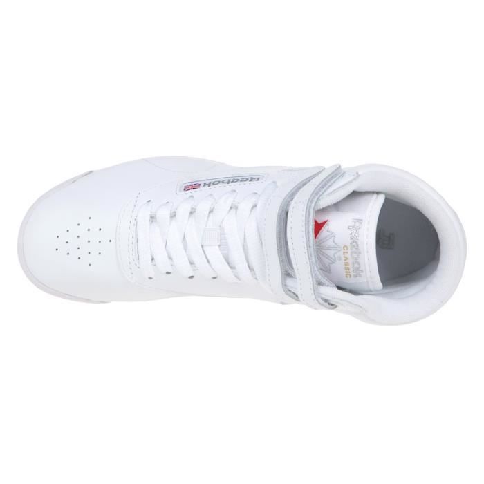Reebok freestyle blanche hot sale