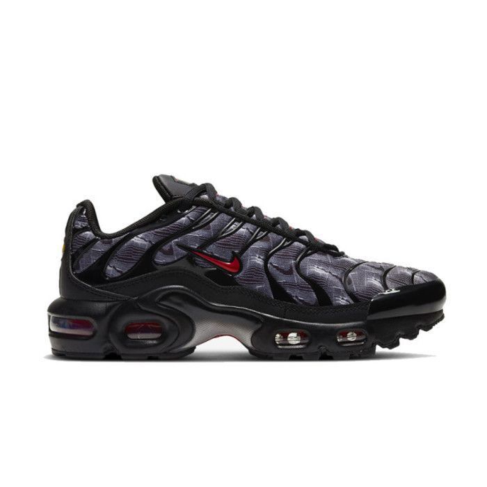 nike tn red and black