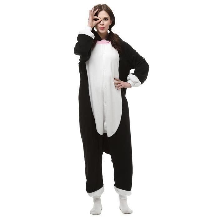 Pyjama Funmoon Hiver Femme Homme Adulte Anime Cosplay Noir Chat FUNMOON Mixte Noir Cdiscount Pret a Porter