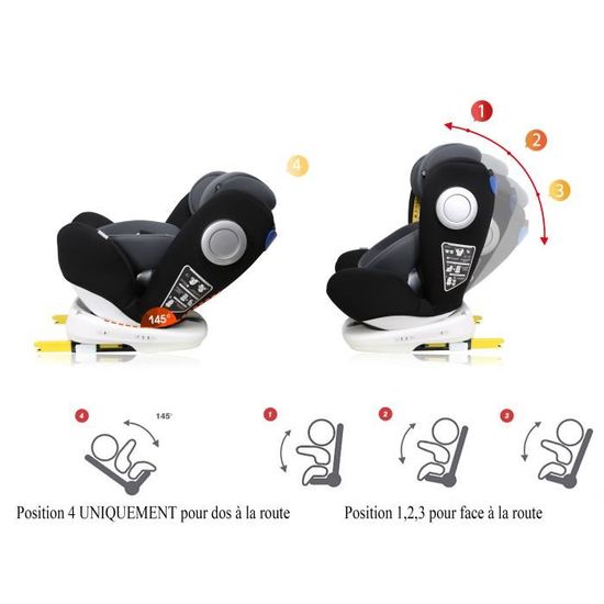 Siège-Auto Chicco Around U i-Size BebeCare Pearl - Groupe 0+/1 - Isofix -  Rotation 360° - Achat / Vente siège auto Siège-Auto Chicco Around U i-Size  BebeCare Pearl - Groupe 0+/1 - Isofix - Rotation 360° - Cdiscount